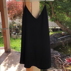Mini black dress